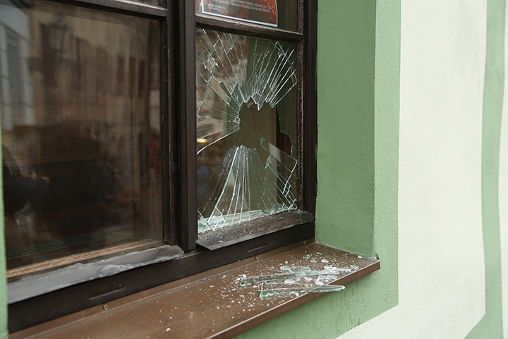 A2B Glass are able to board up broken windows while they are being repaired in Wycombe.